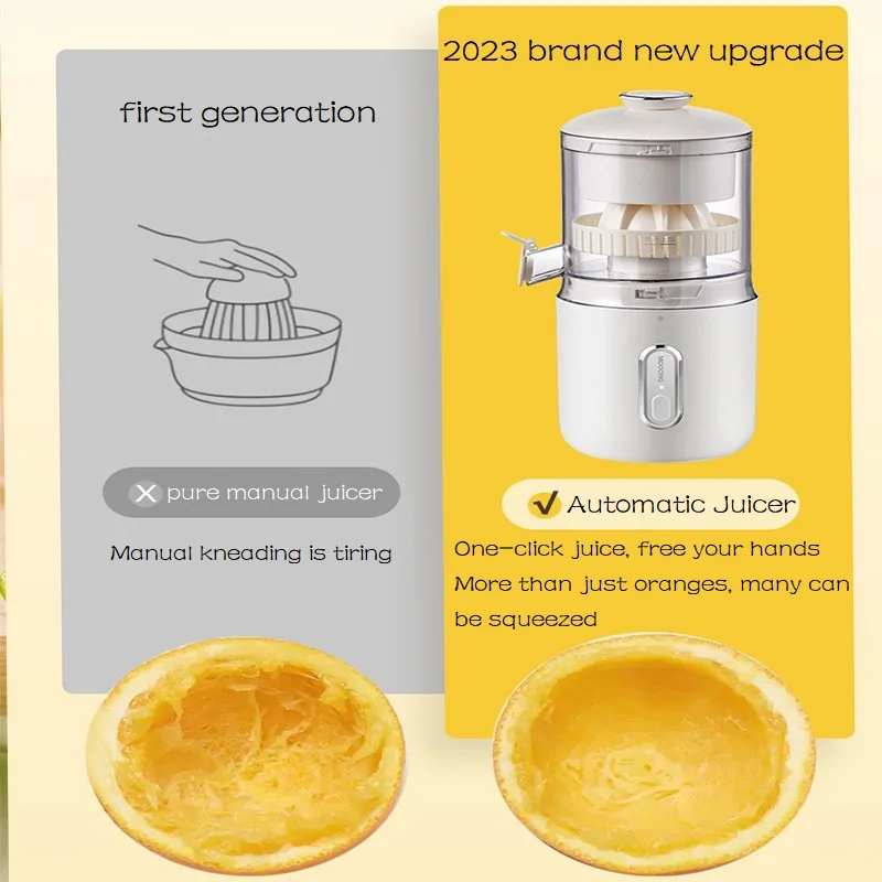 Mini USB-betriebene elektrische Zitruspresse - Bild 3